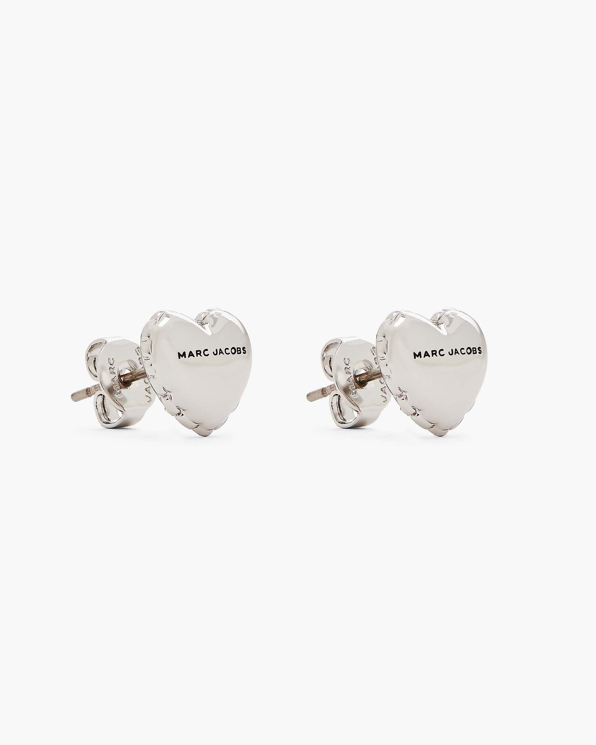 Marc Jacobs Marc Jacobs The Heart Balloon Stud Earrings Light Antique Silver Light Antique Silver