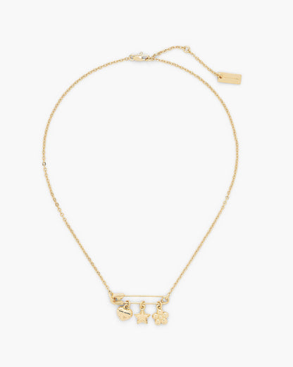Marc Jacobs Marc Jacobs The Balloon Charm Necklace Gold Gold