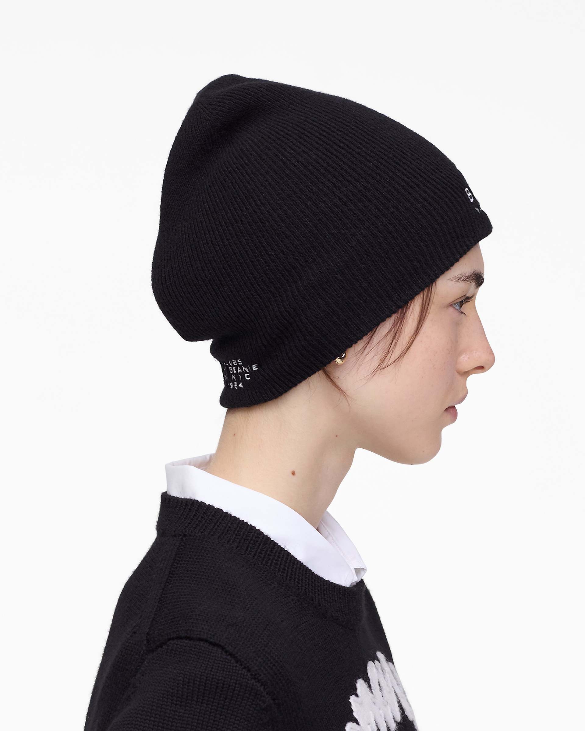 Marc Jacobs Marc Jacobs The Beanie Black Black