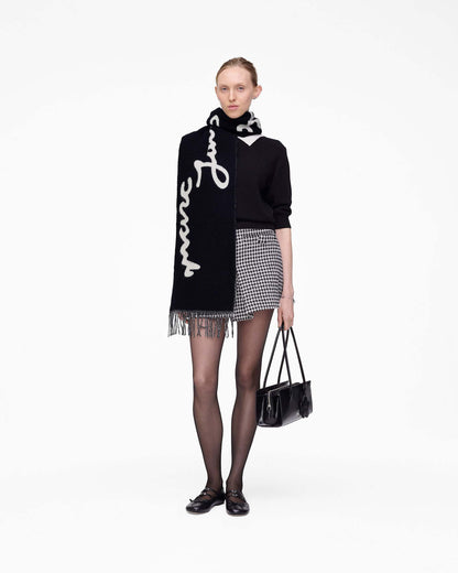 Marc Jacobs Marc Jacobs Marc Is Joy Scarf Black Black