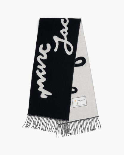 Marc Jacobs Marc Jacobs Marc Is Joy Scarf Black Black