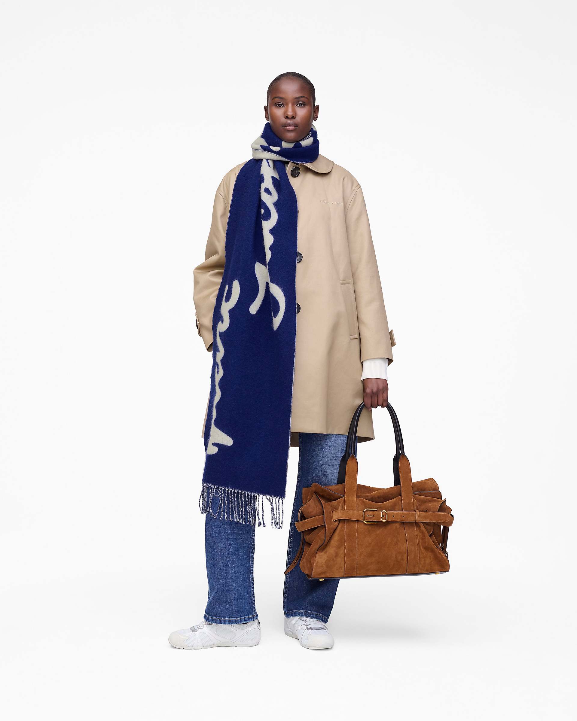 Marc Jacobs Marc Jacobs Marc Is Joy Scarf Pansy Pansy