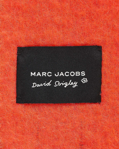 Marc Jacobs Marc Jacobs David Shrigley X Marc Jacobs Snake Wool Scarf Orange Multi Orange Multi