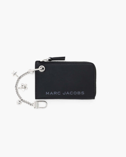 Marc Jacobs Marc Jacobs The Top Zip Charm Wallet Black Black