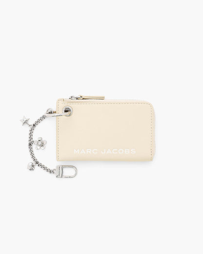 Marc Jacobs Marc Jacobs The Top Zip Charm Wallet Cloud White Cloud White