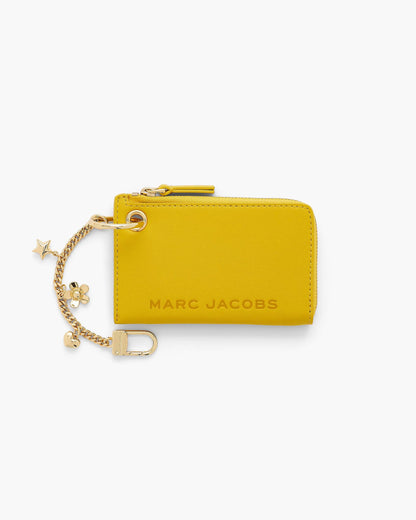 Marc Jacobs Marc Jacobs The Top Zip Charm Wallet Joy Yellow Joy Yellow