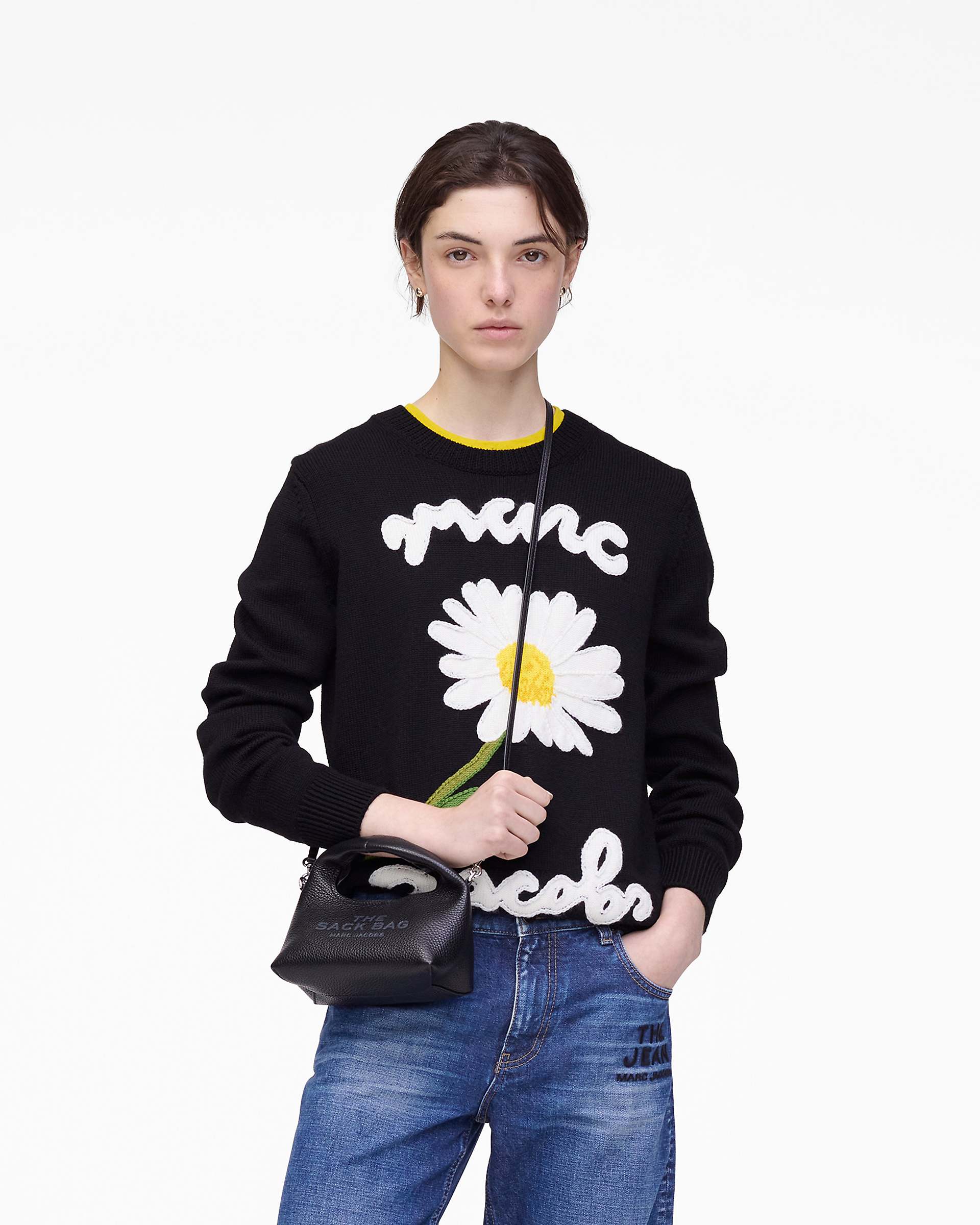 Marc Jacobs Marc Jacobs The Micro Crossbody Sack Bag Black Black