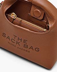 Marc Jacobs The Micro Crossbody Sack Bag Argan Oil