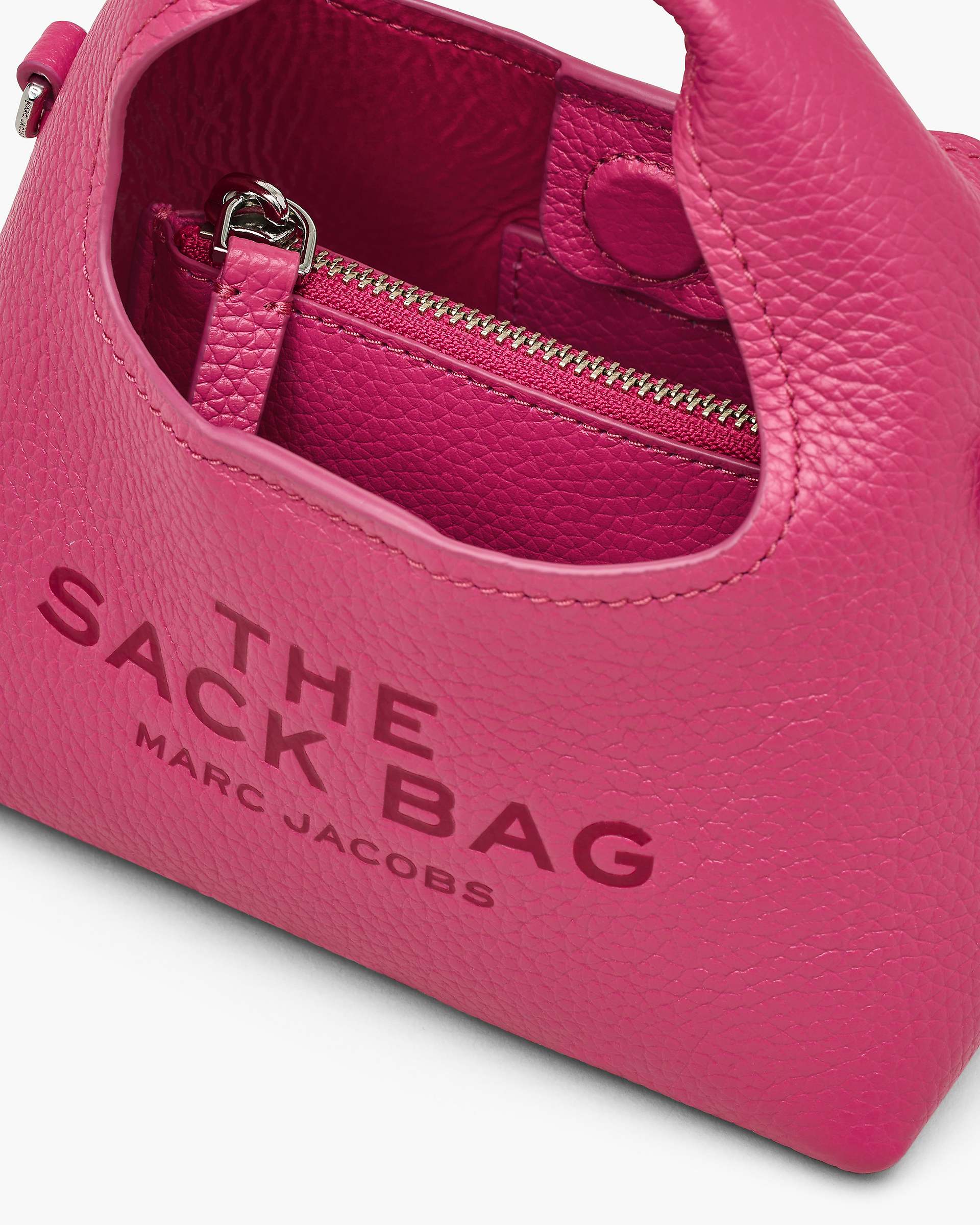 Marc Jacobs Marc Jacobs The Micro Crossbody Sack Bag Raspberry Pink Raspberry Pink