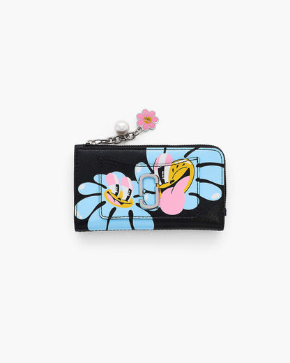 Marc Jacobs Marc Jacobs Hattie Stewart X Marc Jacobs Utility Snapshot Slim Wallet Black Multi Black Multi
