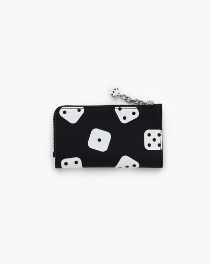 Marc Jacobs Marc Jacobs Derrick Adams X Marc Jacobs Everday Logo Slim Wallet Black/White Black/white