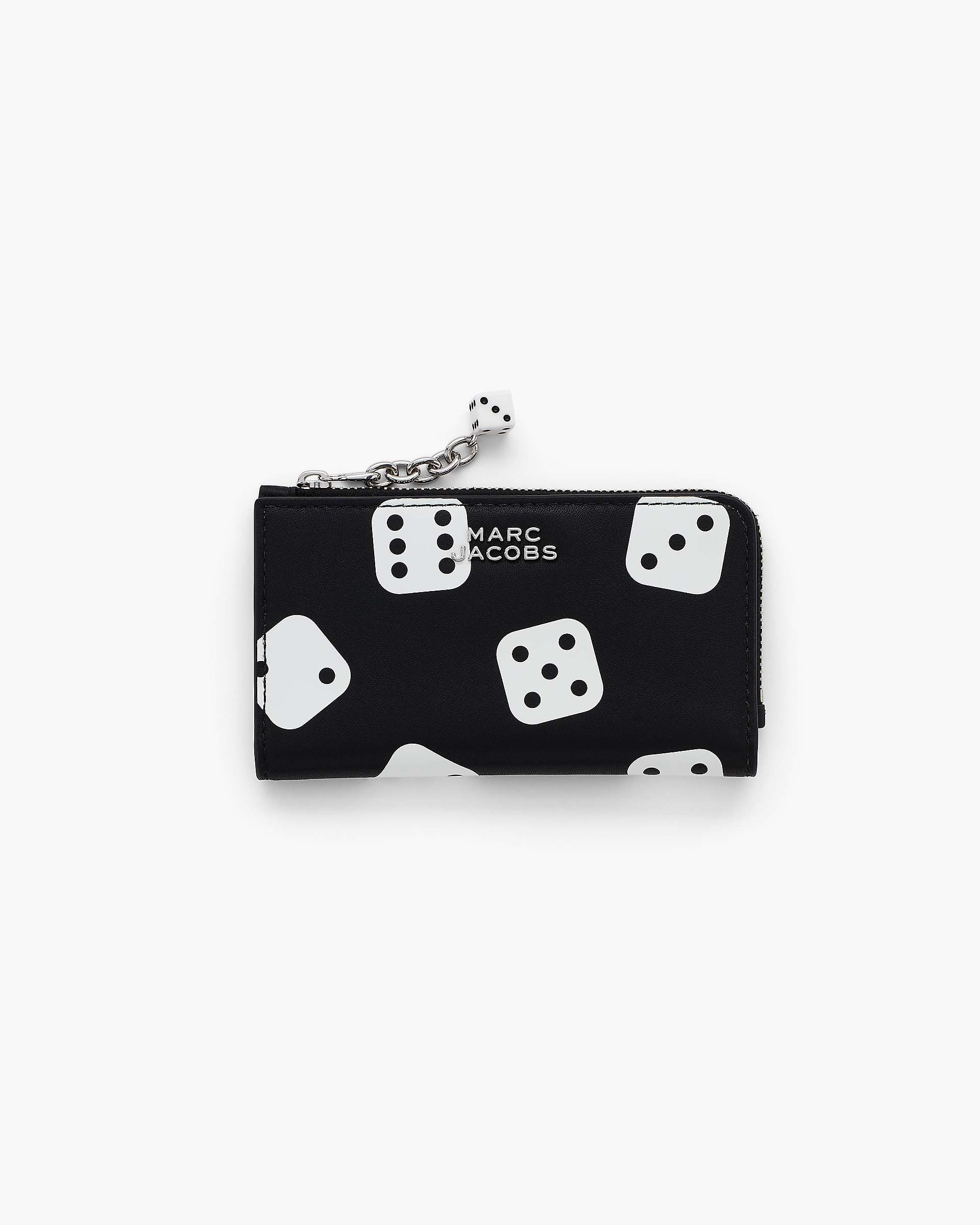 Marc Jacobs Marc Jacobs Derrick Adams X Marc Jacobs Everday Logo Slim Wallet Black/White Black/white