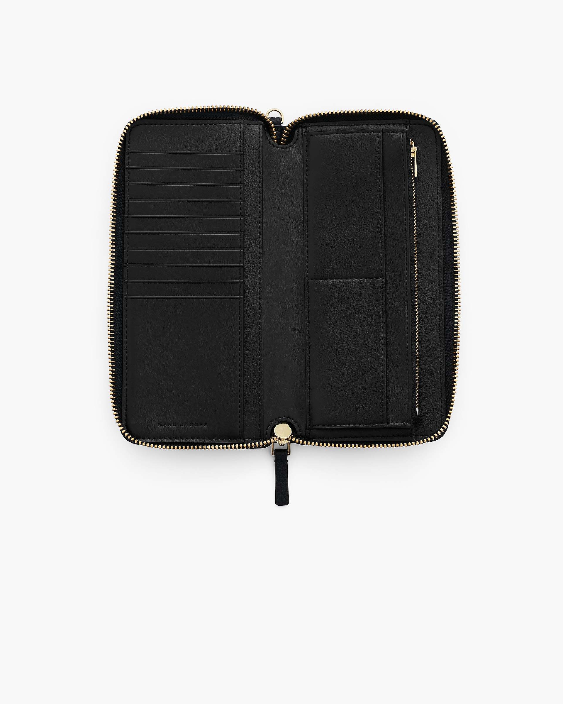 Marc Jacobs Marc Jacobs The Pebble J Marc Continental Wallet Black Black