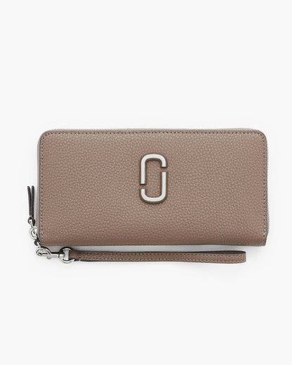 Marc Jacobs Marc Jacobs The Pebble J Marc Continental Wallet Cement Cement