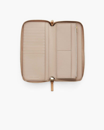 Marc Jacobs Marc Jacobs The Pebble J Marc Continental Wallet Camel Camel
