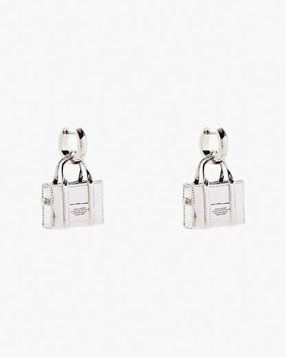 Marc Jacobs Marc Jacobs The Tote Bag Earrings Light Antique Silver Light Antique Silver