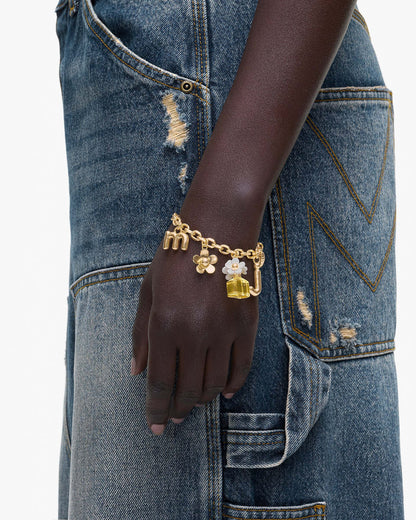 Marc Jacobs Marc Jacobs Daisy Charm Bracelet Gold/Yellow Multi Gold/yellow Multi