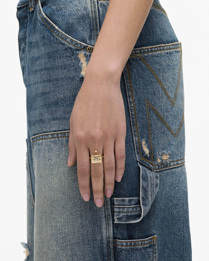 Marc Jacobs Marc Jacobs The Tote Bag Ring Light Antique Gold Light Antique Gold