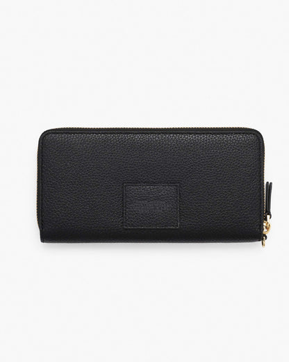 Marc Jacobs Marc Jacobs The Leather Continental Wallet Black Black