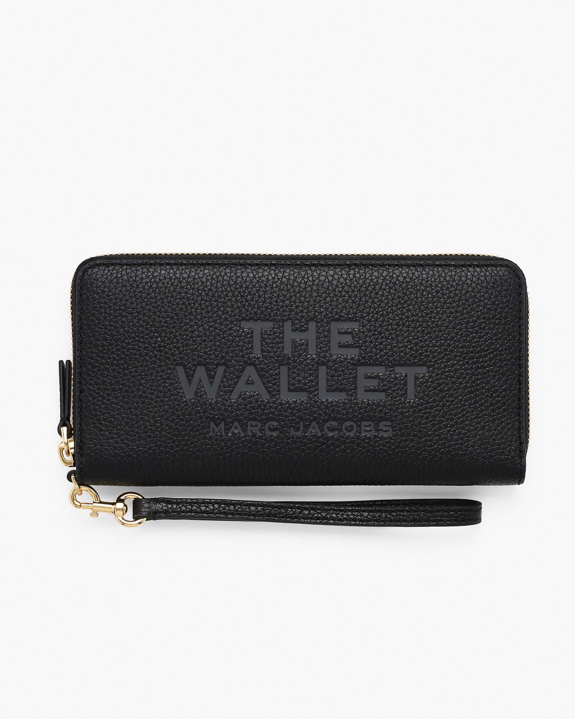 Marc Jacobs Marc Jacobs The Leather Continental Wallet Black Black