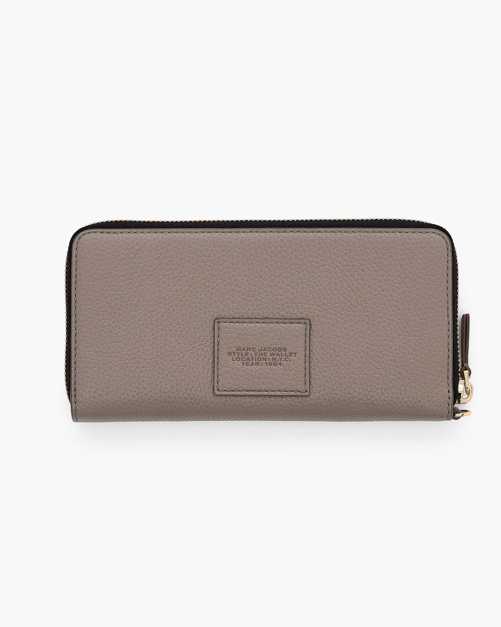 Marc Jacobs Marc Jacobs The Leather Continental Wallet Cement Cement