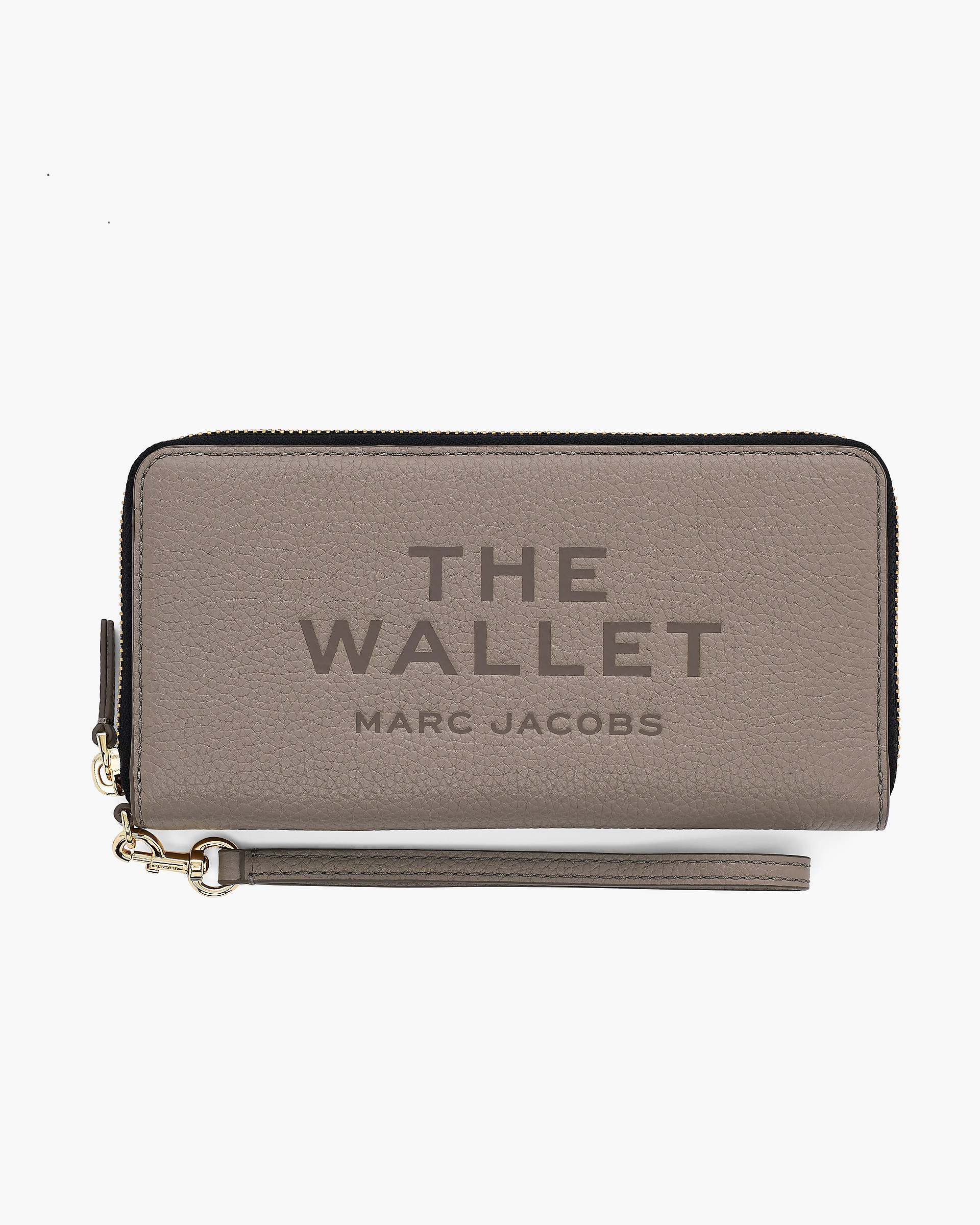 Marc Jacobs Marc Jacobs The Leather Continental Wallet Cement Cement