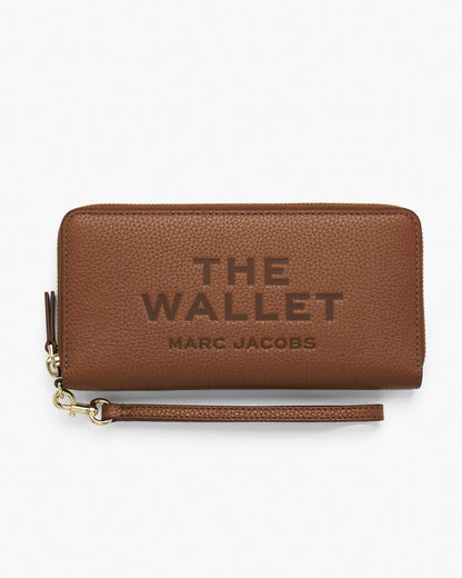 Marc Jacobs Marc Jacobs The Leather Continental Wallet Argan Oil Argan Oil