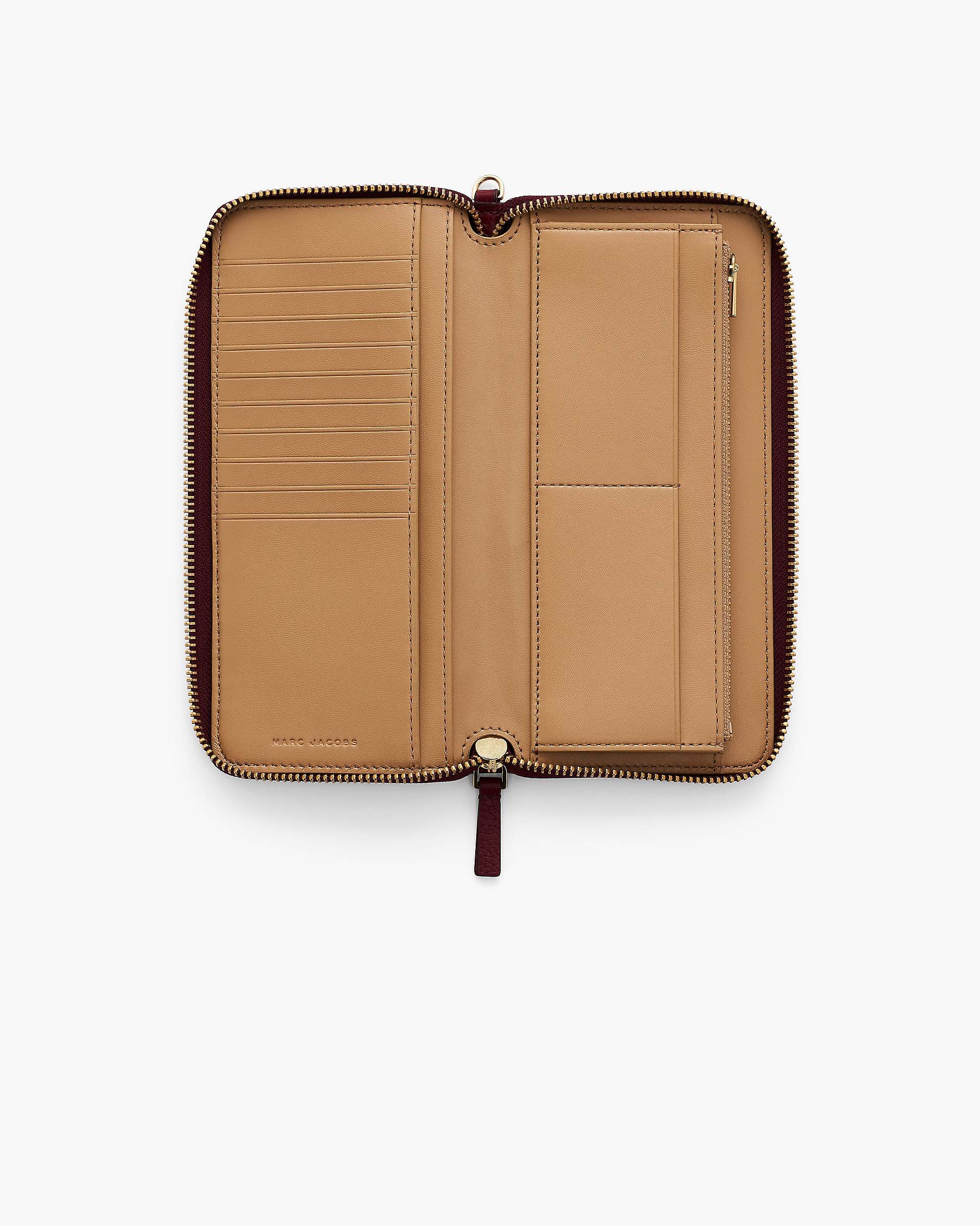 Marc Jacobs Marc Jacobs The Leather Continental Wallet Cherry Cherry