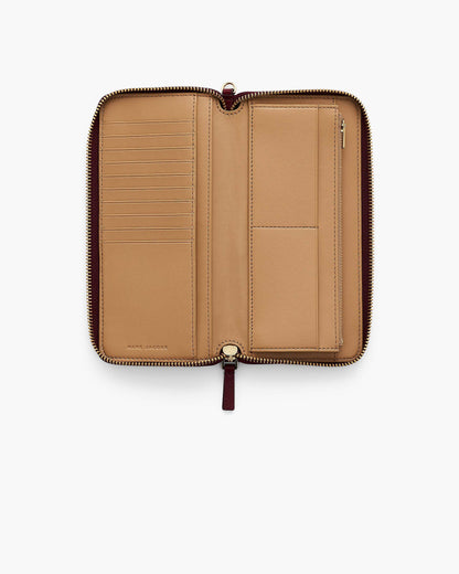 Marc Jacobs Marc Jacobs The Leather Continental Wallet Cherry Cherry