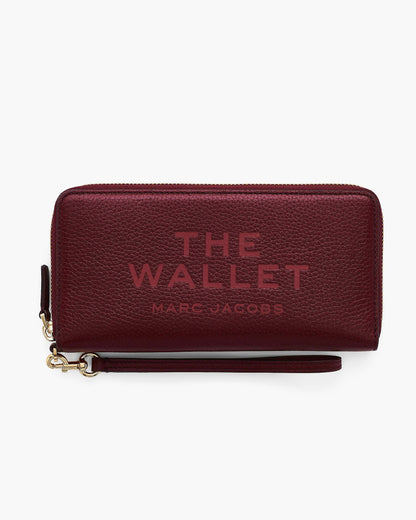 Marc Jacobs Marc Jacobs The Leather Continental Wallet Cherry Cherry