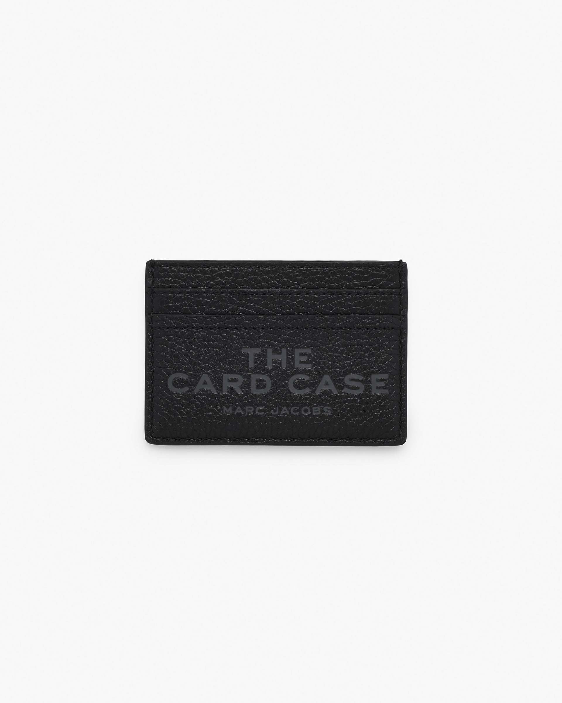 Marc Jacobs Marc Jacobs The Leather Card Case Black Black