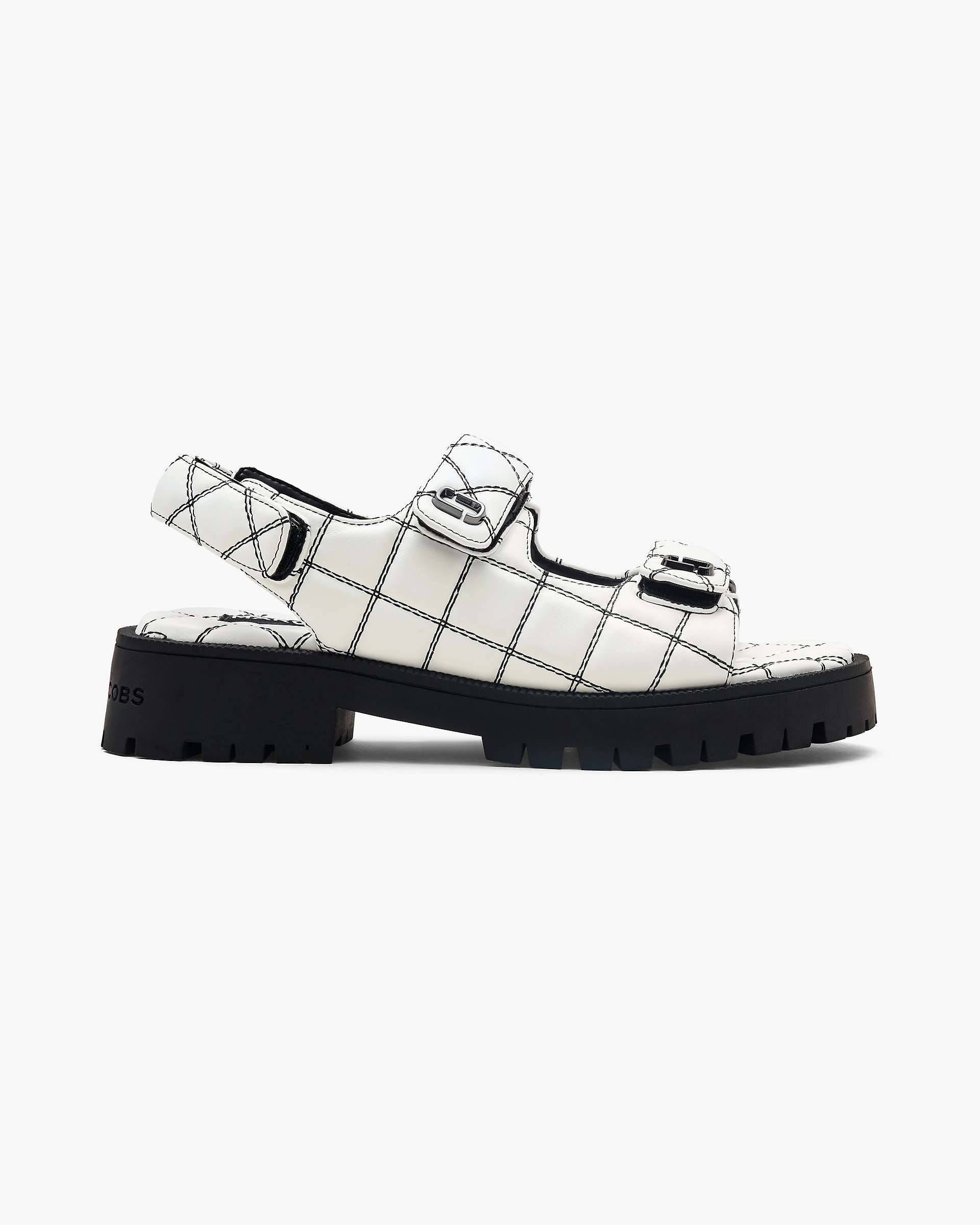 Marc Jacobs Marc Jacobs The Quilted Sunny Sandal White White