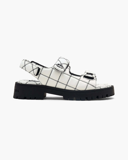 Marc Jacobs Marc Jacobs The Quilted Sunny Sandal White White