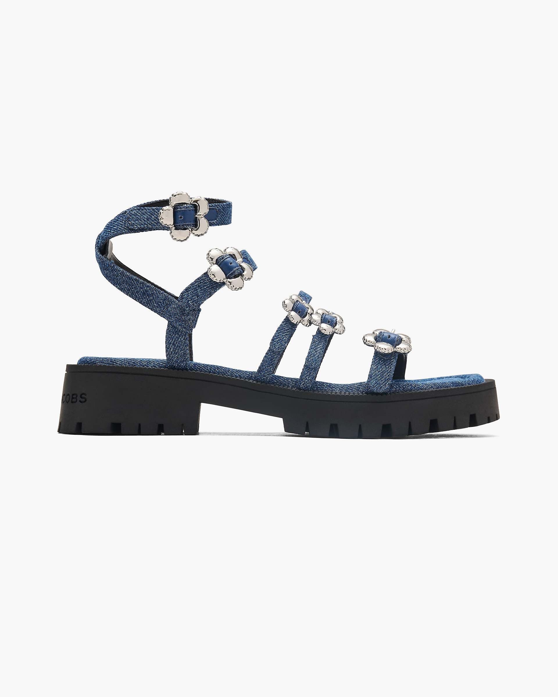 Marc Jacobs Marc Jacobs The Denim Daisy Gladiator Sandal Vintage Indigo Vintage Indigo