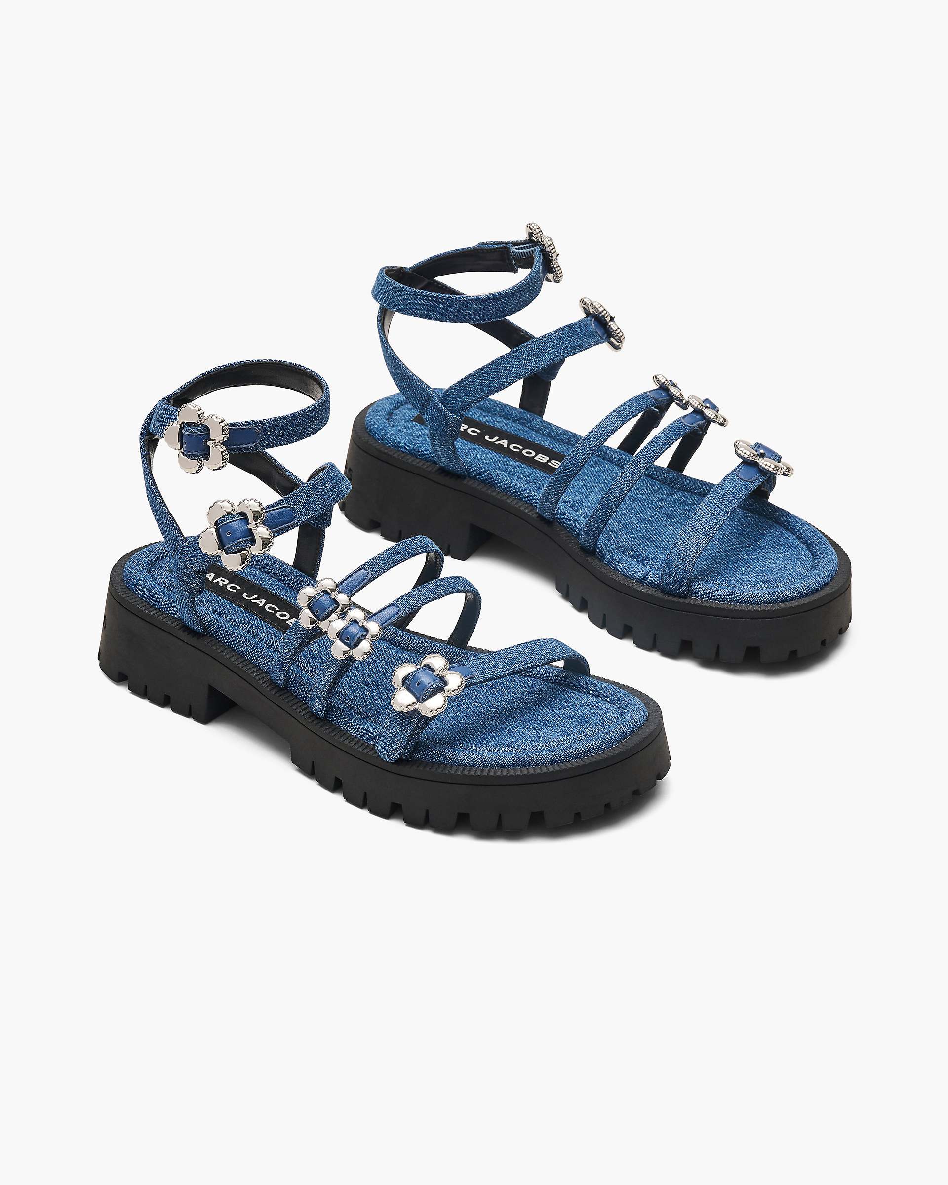 Marc Jacobs Marc Jacobs The Denim Daisy Gladiator Sandal Vintage Indigo Vintage Indigo