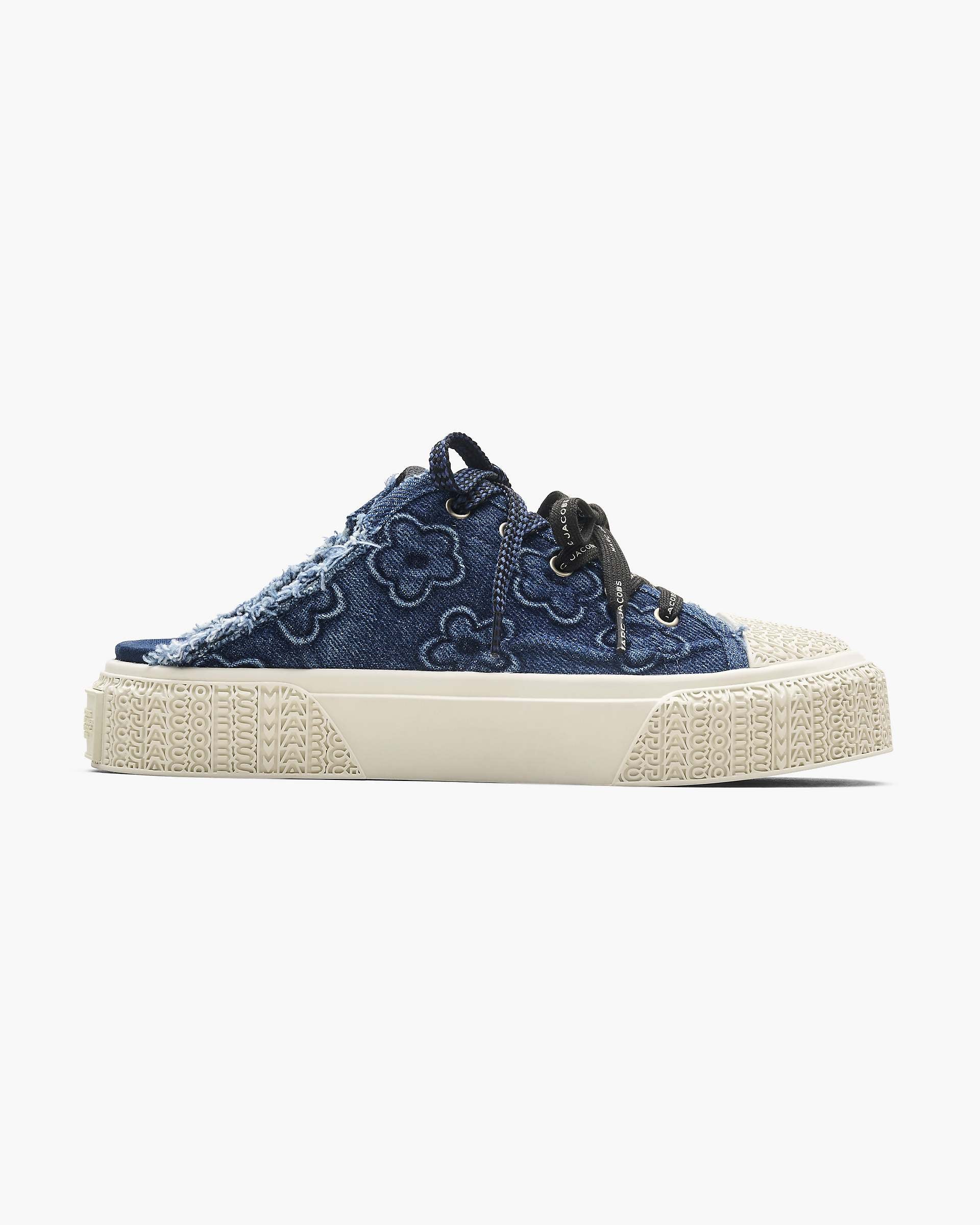 Marc Jacobs Marc Jacobs The Puffy Daisy Denim Sneaker Mule Medium Wash Indigo Medium Wash Indigo