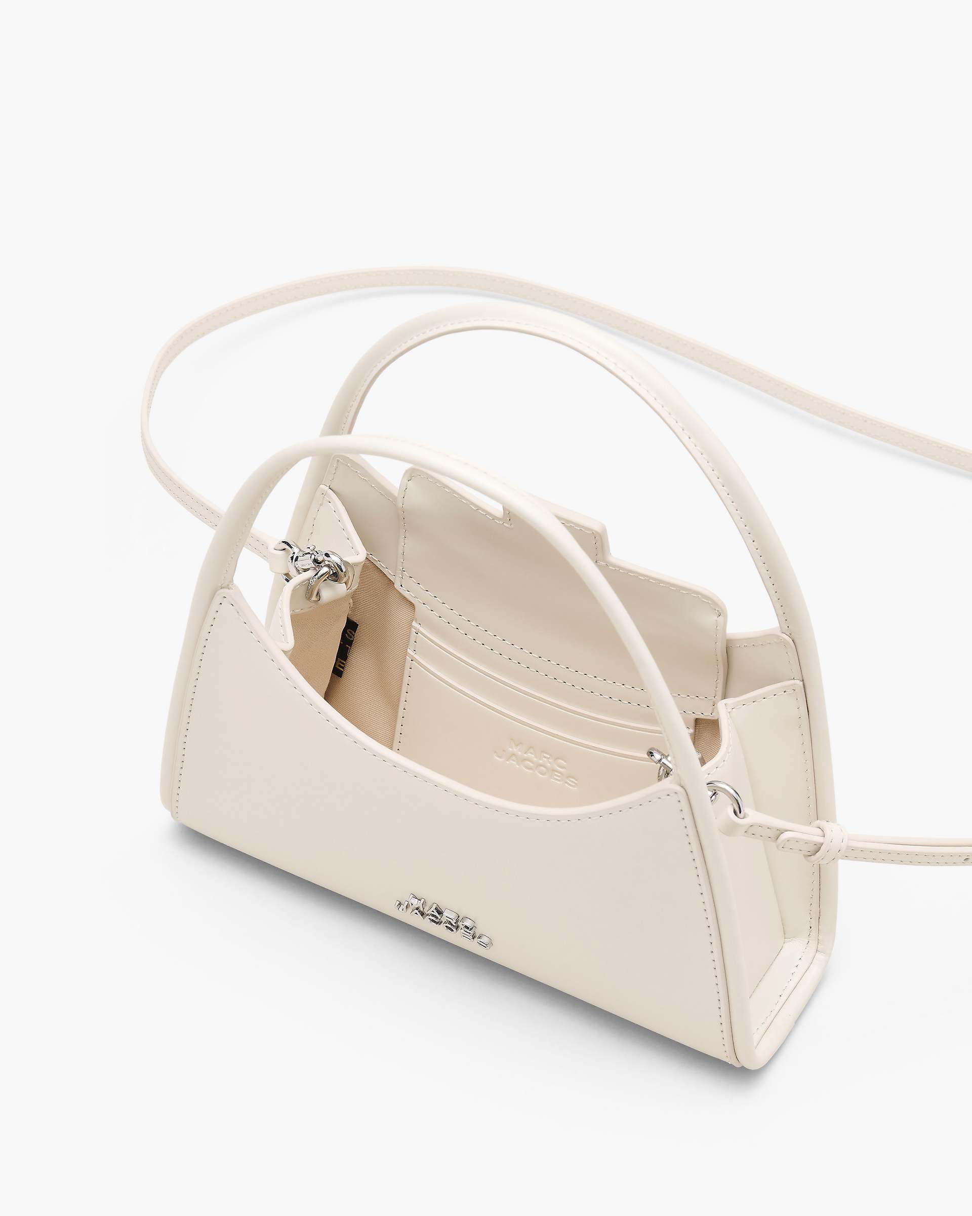 Marc Jacobs Marc Jacobs The Glam Claw Clip Crossbody Bag Cotton White Cotton White