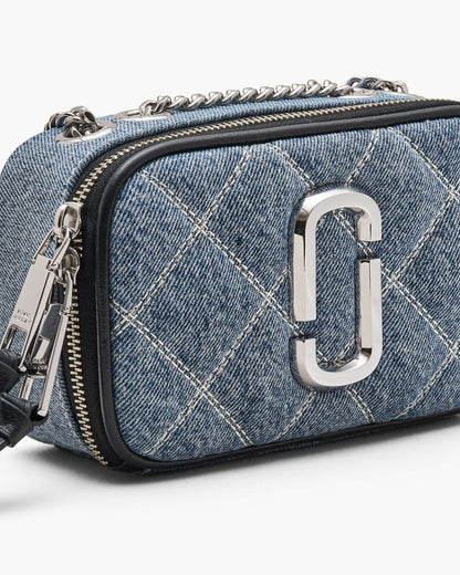 Marc Jacobs Marc Jacobs The Quilted Denim Softshot Light Wash Indigo Light Wash Indigo