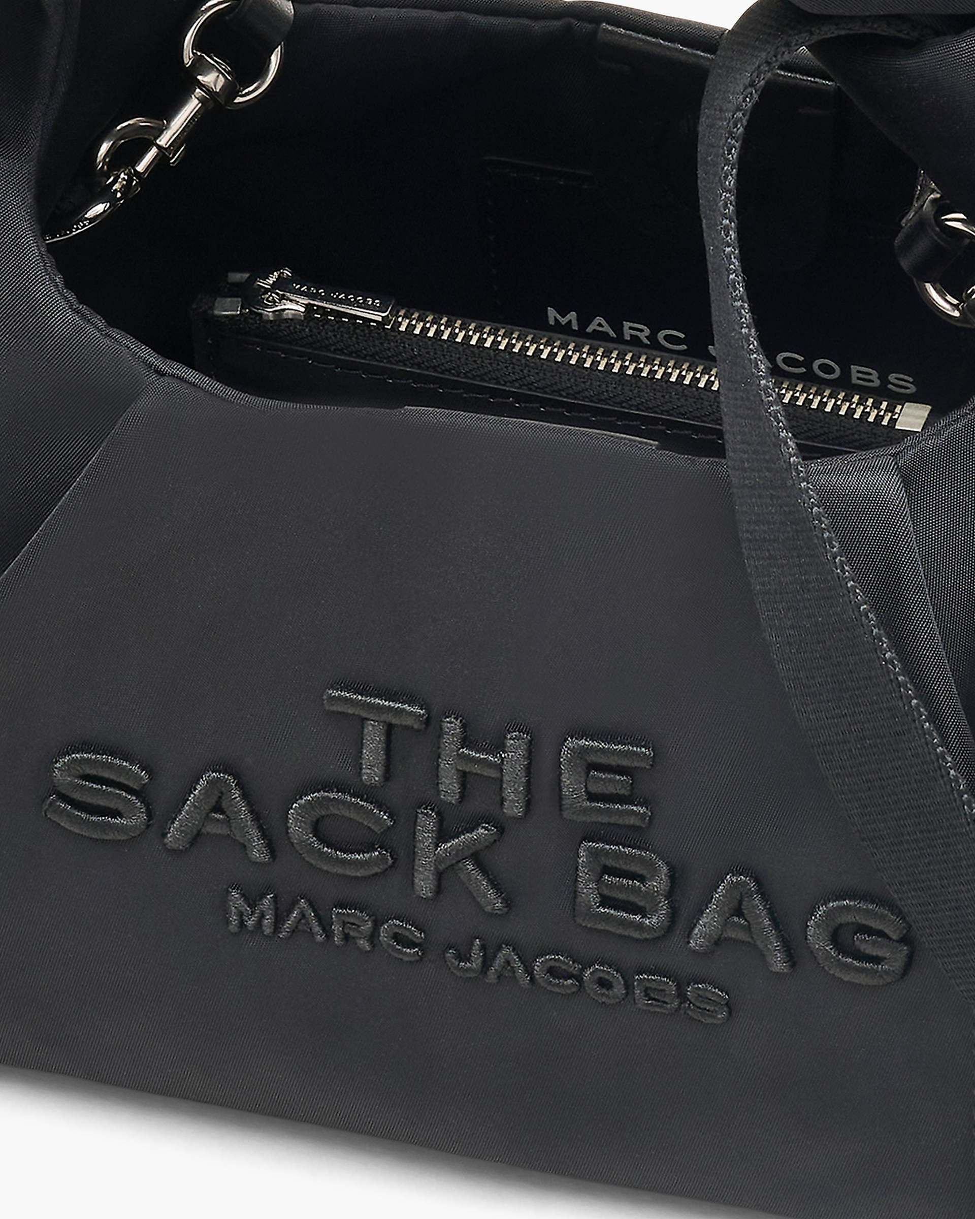 Marc Jacobs Marc Jacobs The Bow Nylon Mini Sack Bag Black Black