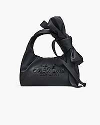 Marc Jacobs The Bow Nylon Mini Sack Bag Black