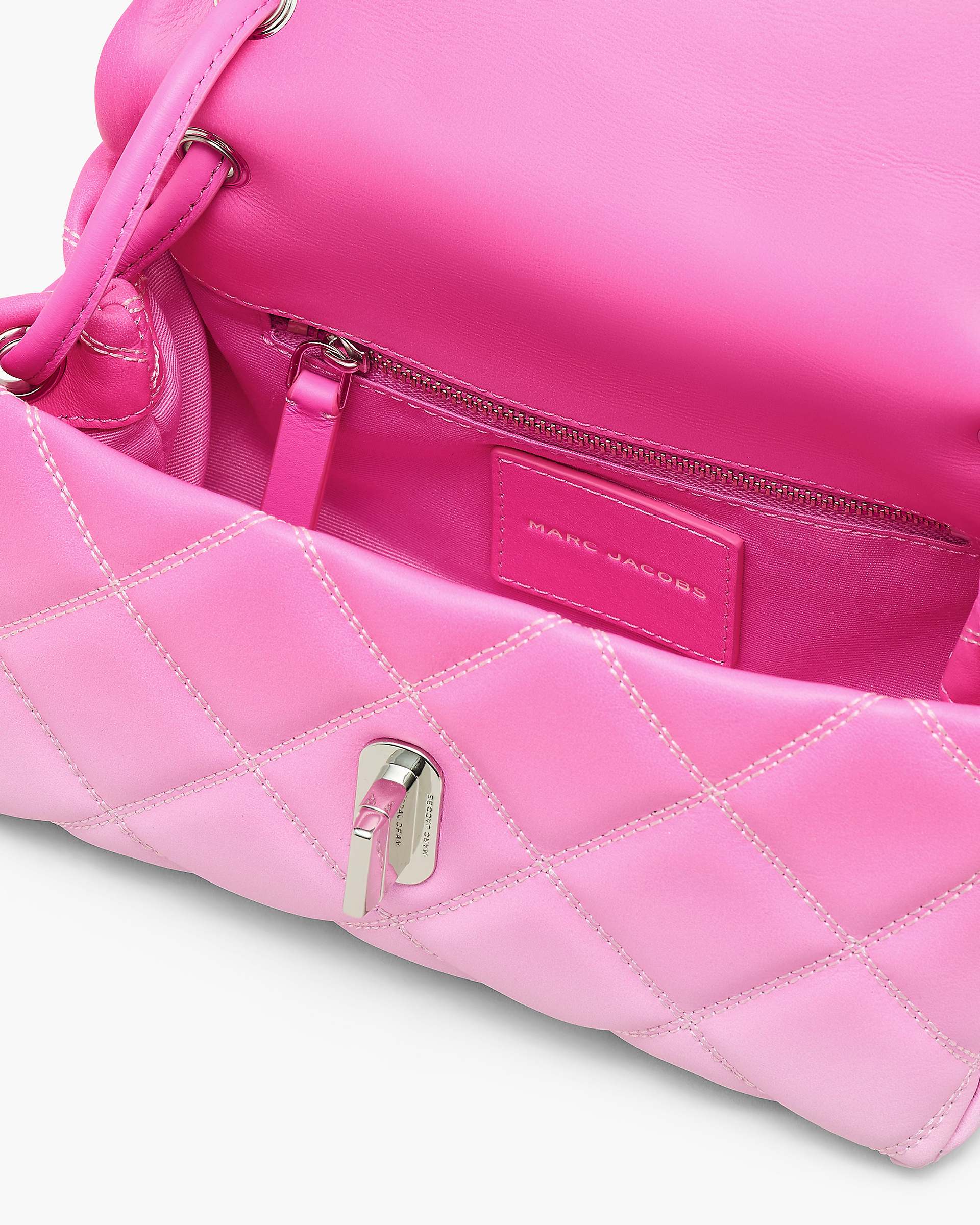 Marc Jacobs Marc Jacobs The Quilted Ombre Mini Dual Shoulder Bag Bow Pink Multi Bow Pink Multi