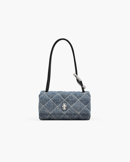 Marc Jacobs Marc Jacobs The Quilted Denim Mini Dual Shoulder Bag Light Wash Indigo Light Wash Indigo