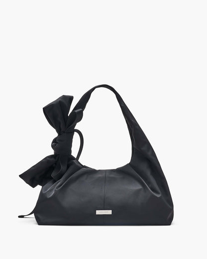 Marc Jacobs Marc Jacobs The Bow Nylon Sack Bag Black Black
