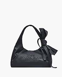 Marc Jacobs The Bow Nylon Sack Bag Black