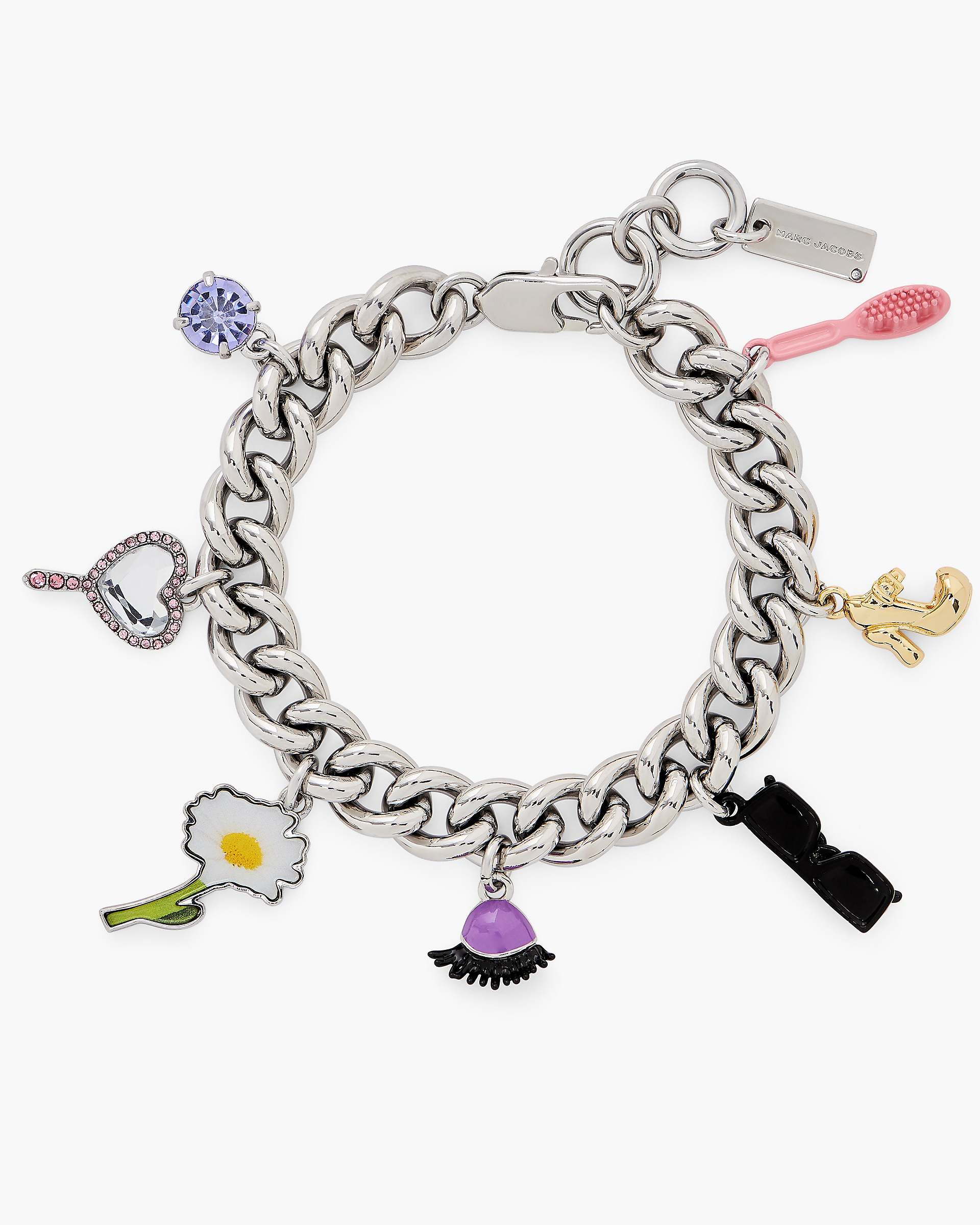 Marc Jacobs Marc Jacobs The Dollhouse Charm Bracelet Silver/Multi Silver/multi
