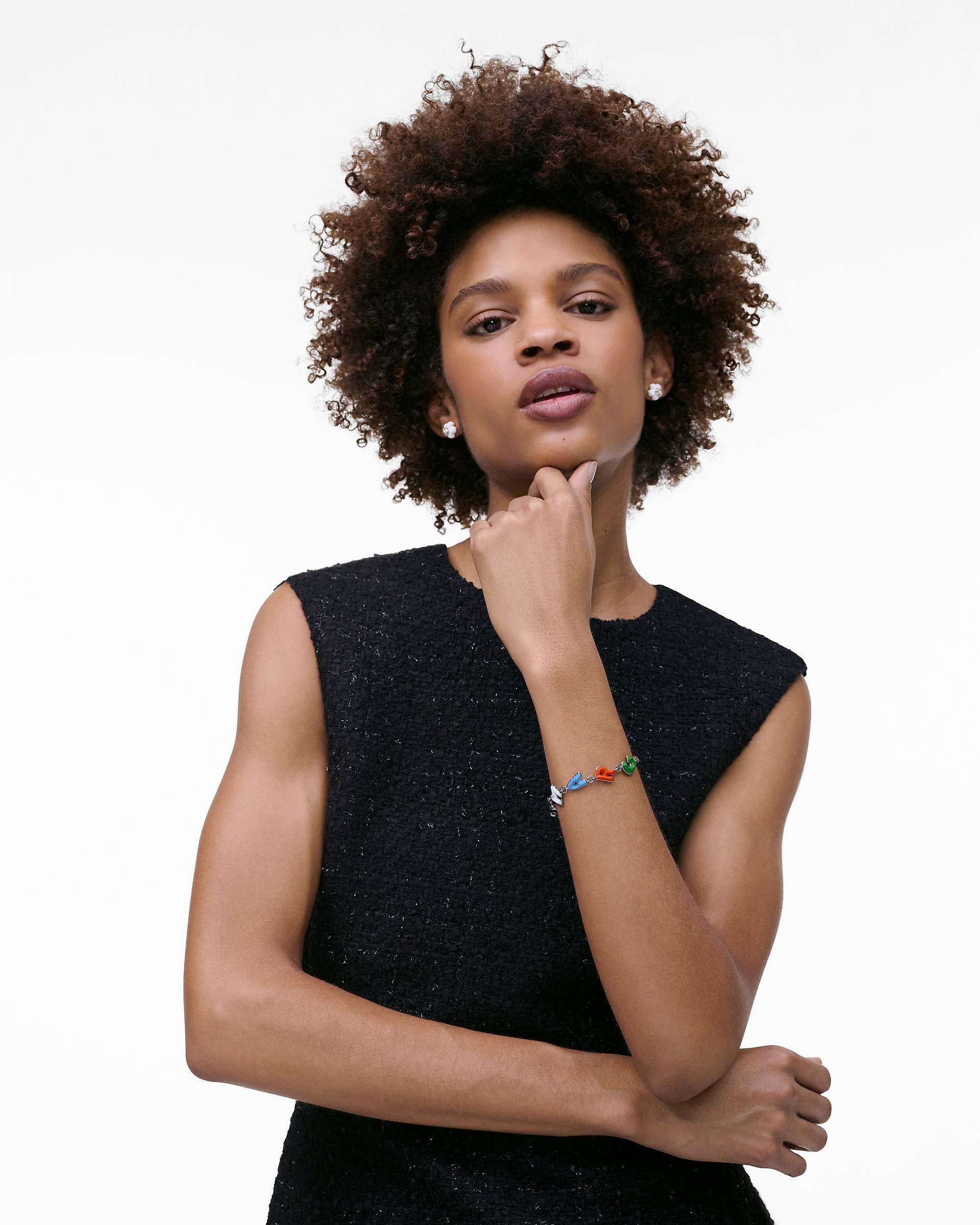 Marc Jacobs Marc Jacobs The Marc Jacobs Color Balloon Bracelet Silver Multi Silver Multi