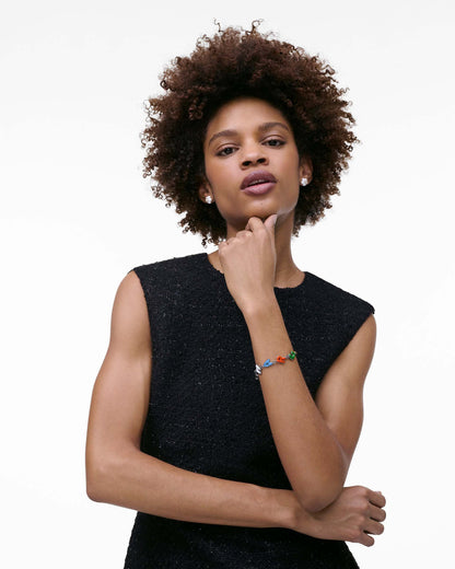 Marc Jacobs Marc Jacobs The Marc Jacobs Color Balloon Bracelet Silver Multi Silver Multi