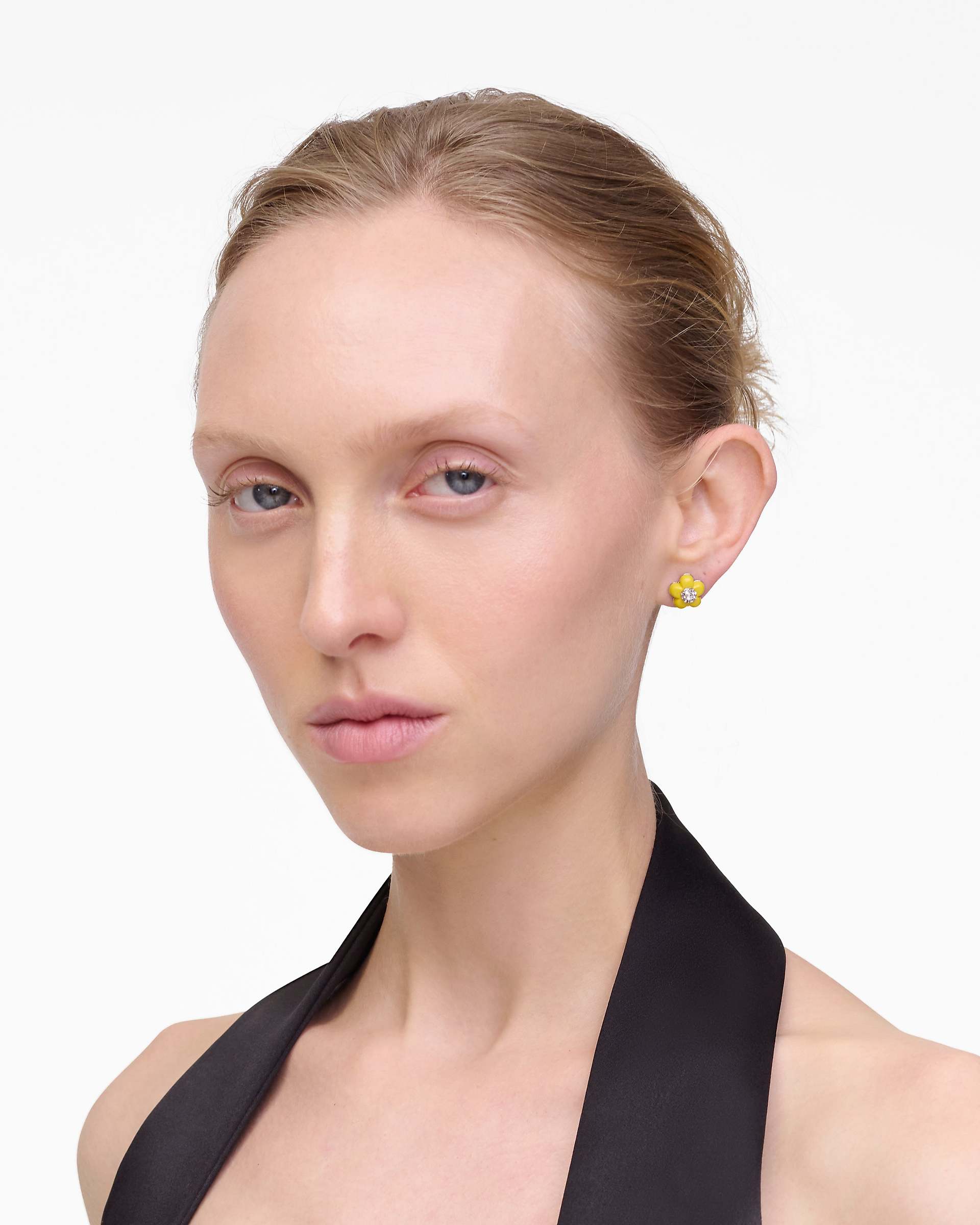 Marc Jacobs Marc Jacobs The Daisy Stud Earrings Silver/Daisy Yellow Silver/daisy Yellow