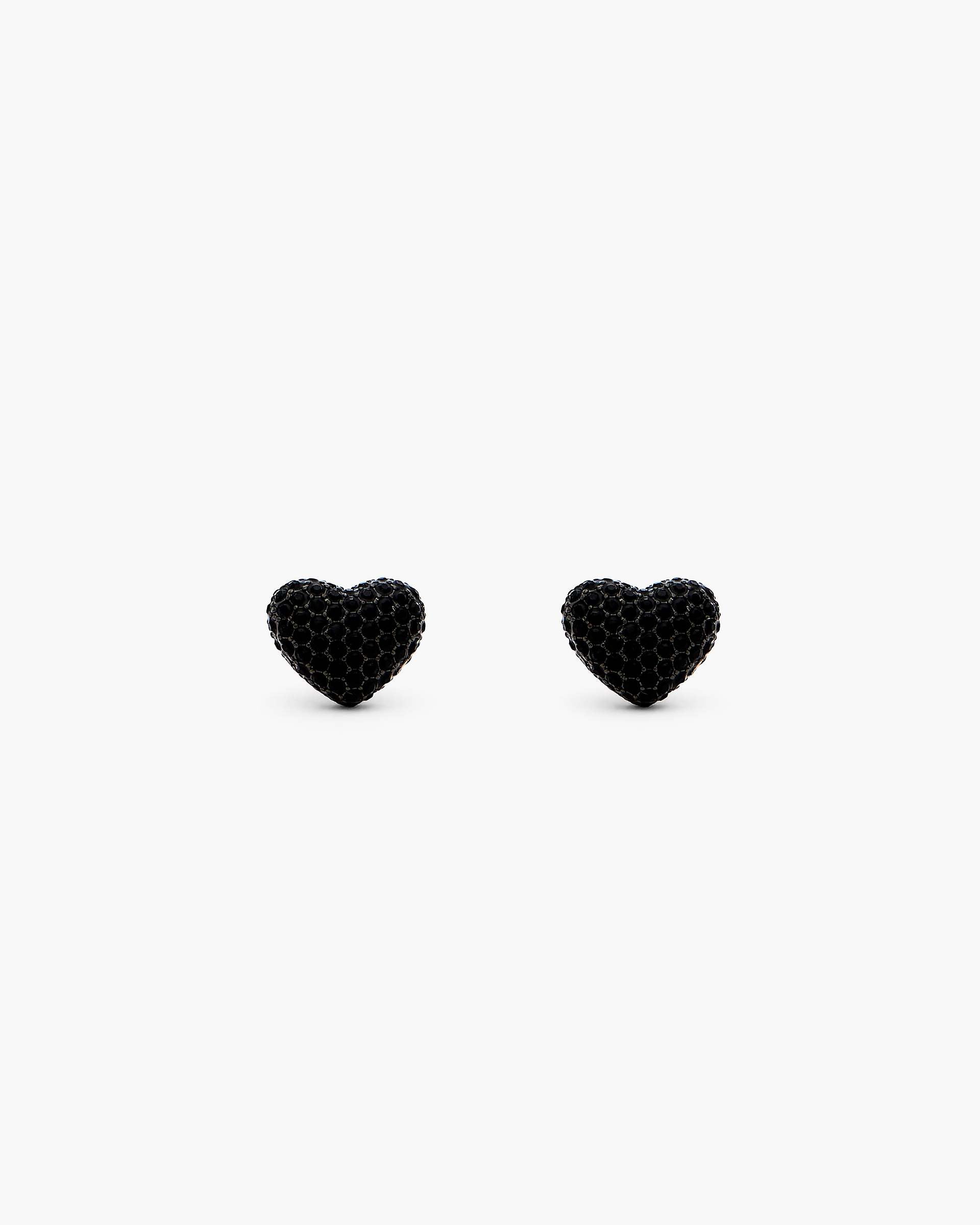Marc Jacobs Marc Jacobs The Heart Balloon Pave Earrings Black/Black Crystal Black/black Crystal