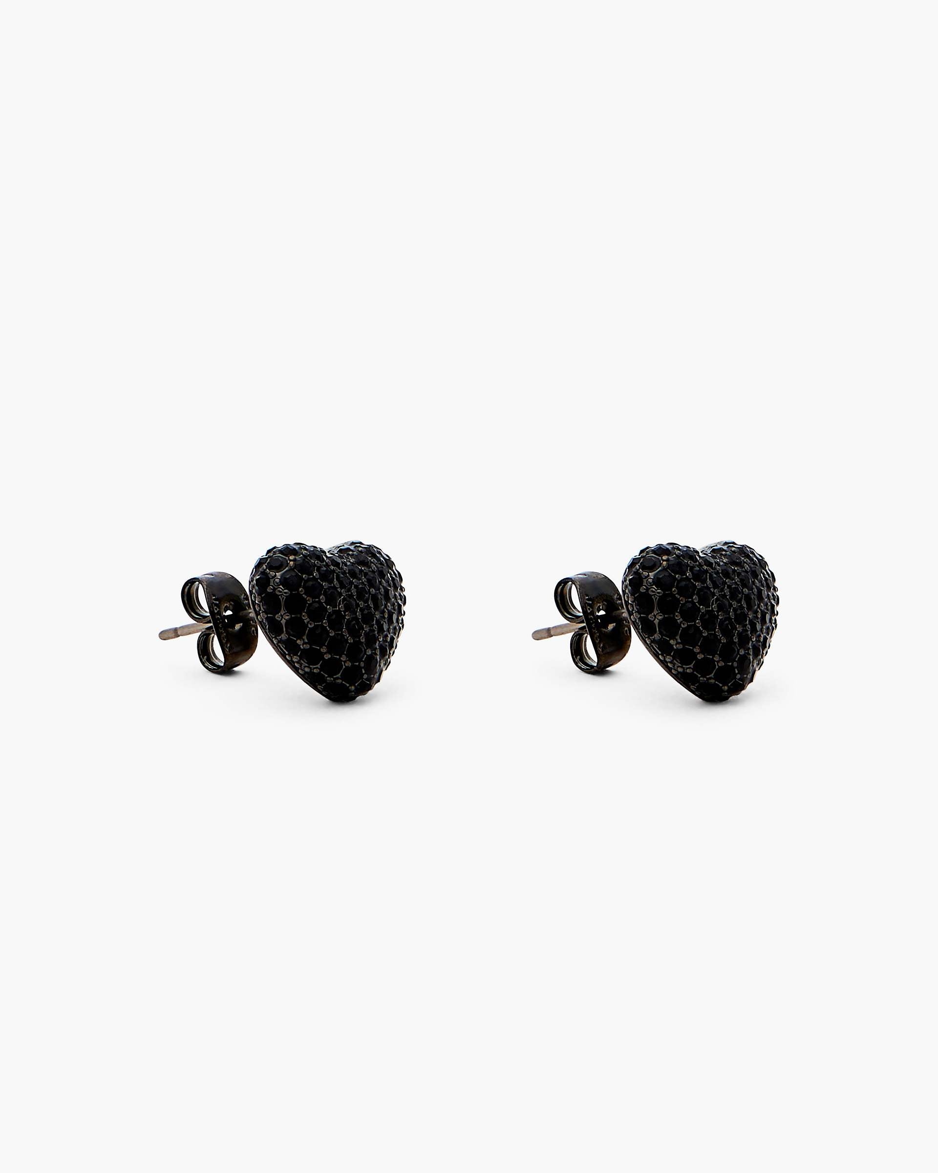 Marc Jacobs Marc Jacobs The Heart Balloon Pave Earrings Black/Black Crystal Black/black Crystal